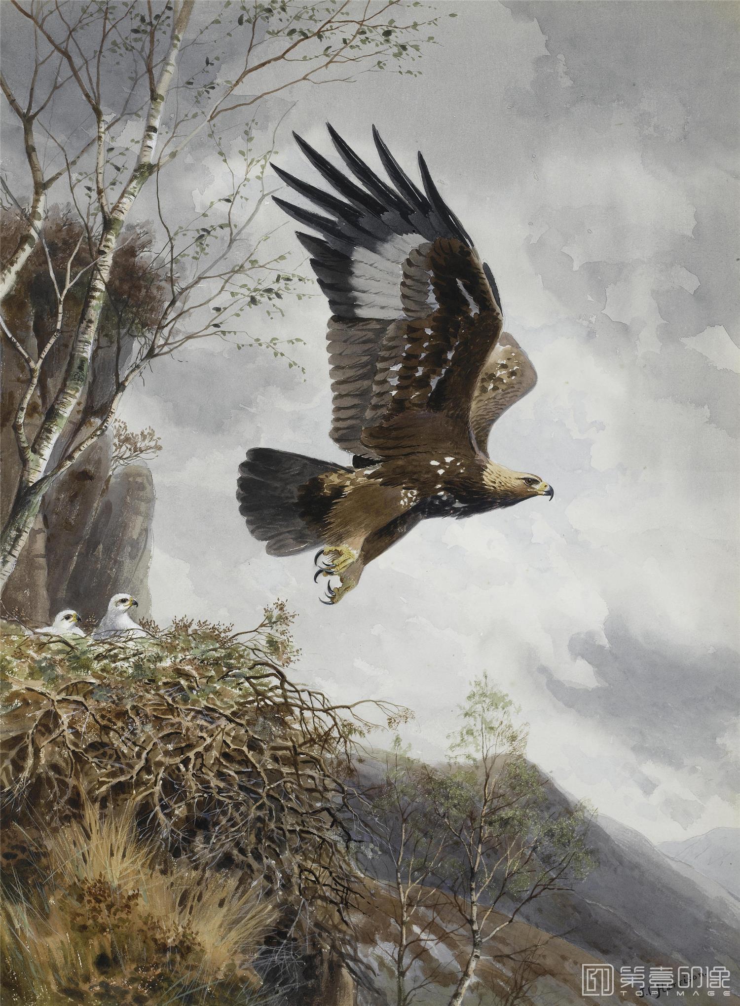 油画-约翰.赛里尔·哈里森 John Harrison作品集-083